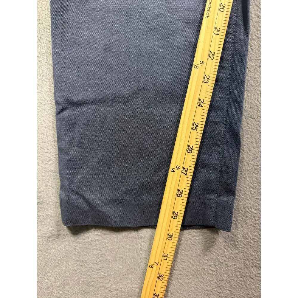 Bonobos Mens Size 36x30 Gray Heathered Chino Pants Flat Stretch Dress Slacks